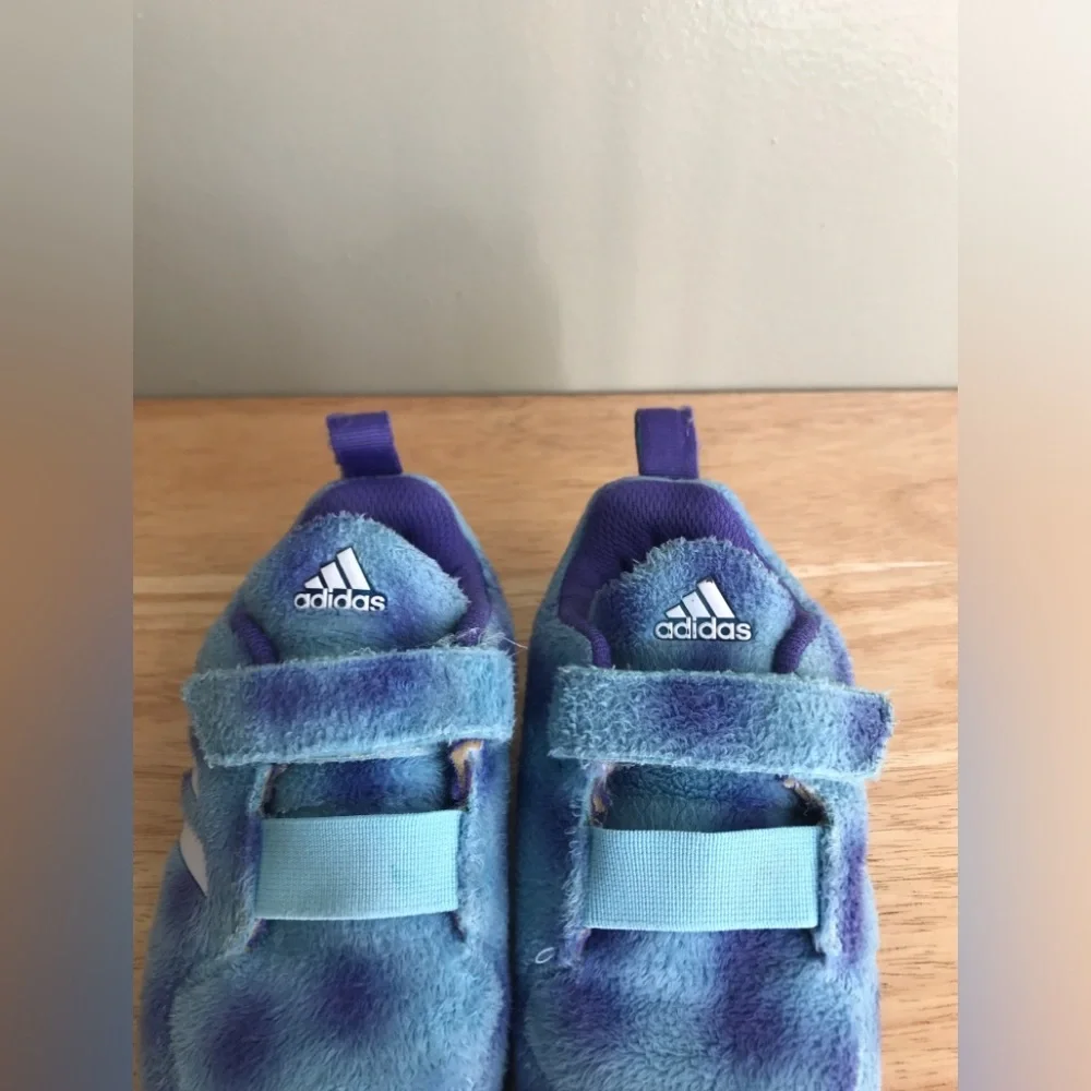 Adidas Disney Active Play Monster AG INC Kids Sneaker Sulley Fur Shoes Size: 8.5